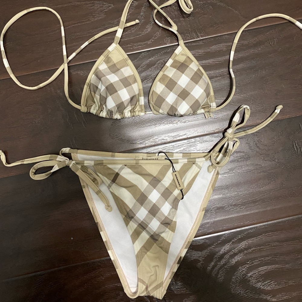 100% authentic Burberry Bikini